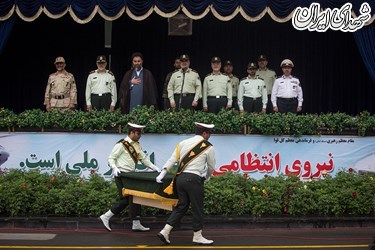 صبحگاه مشترک نیروی انتظامی