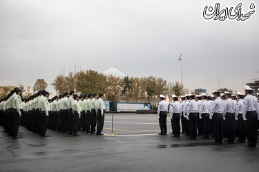 صبحگاه مشترک نیروی انتظامی