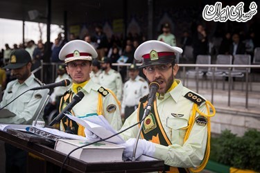 صبحگاه مشترک نیروی انتظامی