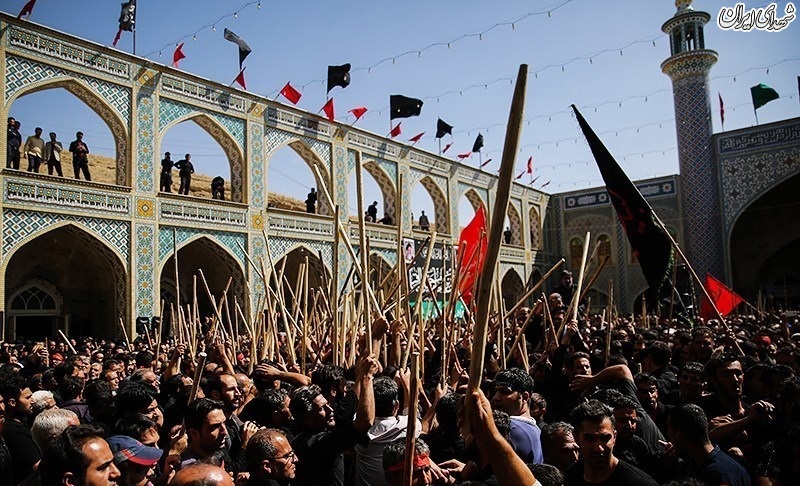 آیین سنتی مذهبی قالی شویان در مشهد اردهال آیین سنتی مذهبی قالی شویان در مشهد اردهال