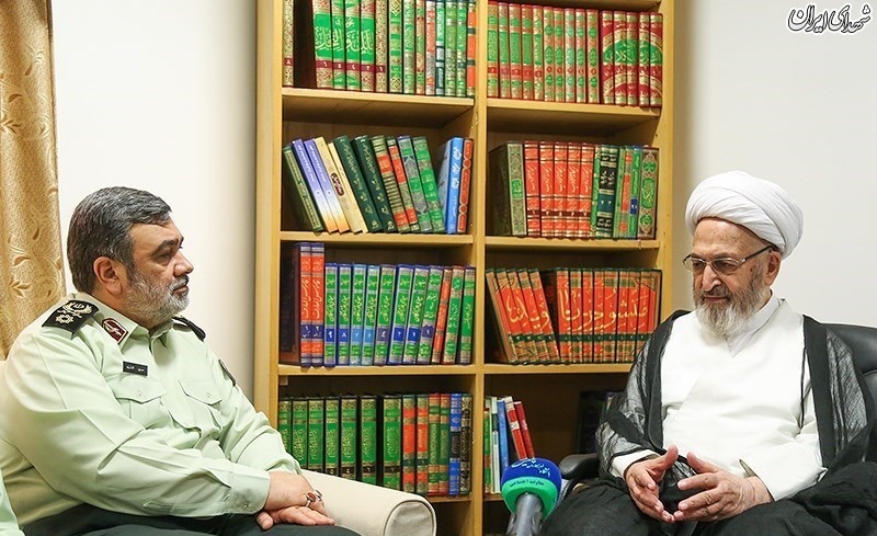 دیدار فرمانده ناجا با علما و مراجع تقلید