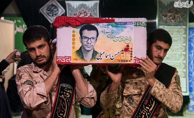 مراسم وداع با پیکر شهید تازه تفحص شده حسن اسماعیلی بعد از ۳۶ سال مراسم وداع با پیکر شهید تازه تفحص شده حسن اسماعیلی بعد از ۳۶ سال