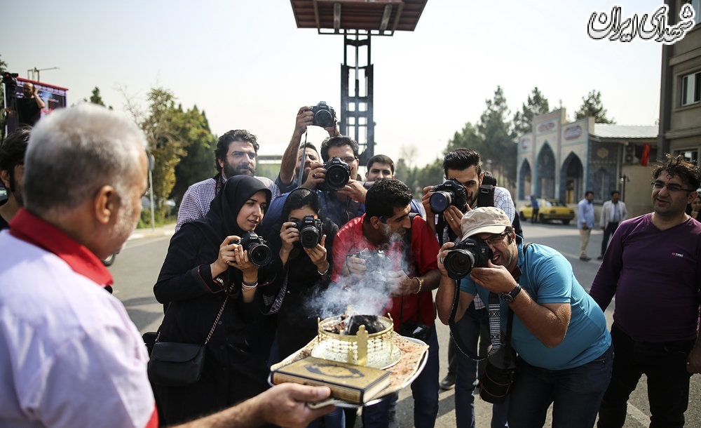 بارگیری محموله دارویی برای راهیپمایی اربعین