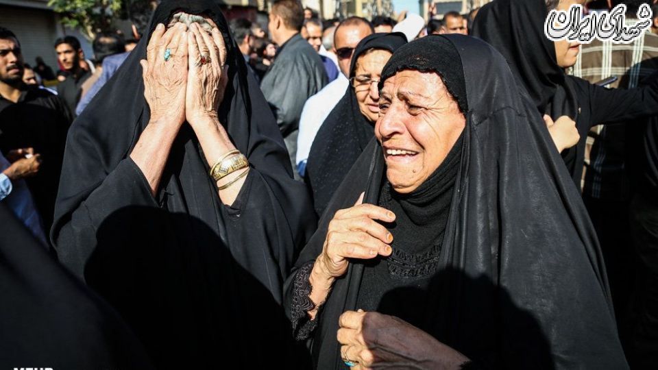 تشییع باشکوه شهدای حادثه تروریستی اهواز
