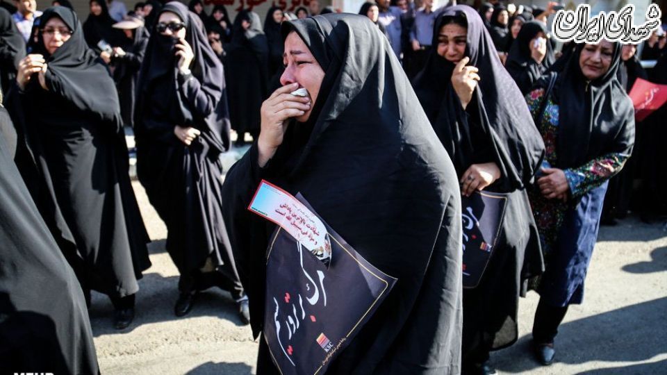 تشییع باشکوه شهدای حادثه تروریستی اهواز