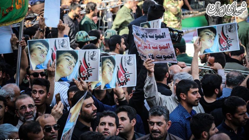 تشییع باشکوه شهدای حادثه تروریستی اهواز