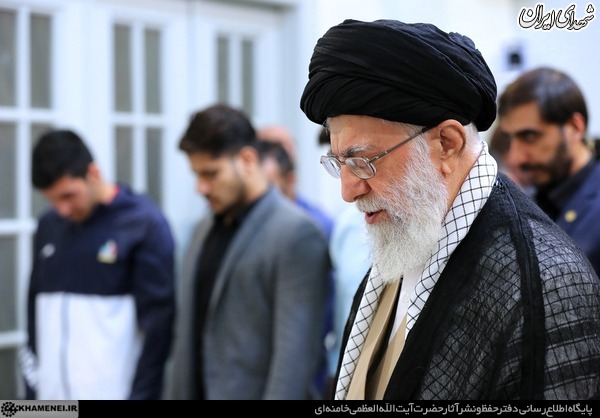 دیدار با مدال آوران بازی های آسیایی با رهبر انقلاب