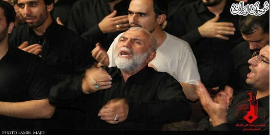 وقتی حاج حسین همدانی میاندار هیات بود + عکس