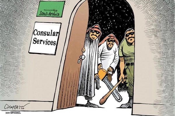 کاریکاتور اشپیگل درباره قتل کاریکاتور اشپیگل درباره قتل