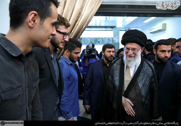 دیدار با مدال آوران بازی های آسیایی با رهبر انقلاب