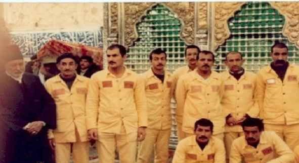 عزاداری رزمندگان اسلام در اردوگاه های رژیم بعثی