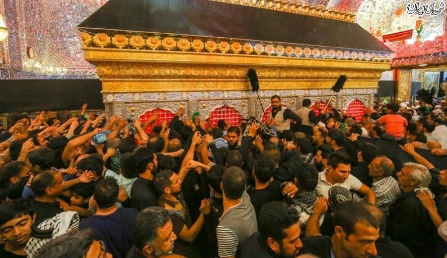 حضور میلیونی زائران اربعین در حرم حضرت امیرالمؤمنین(ع)