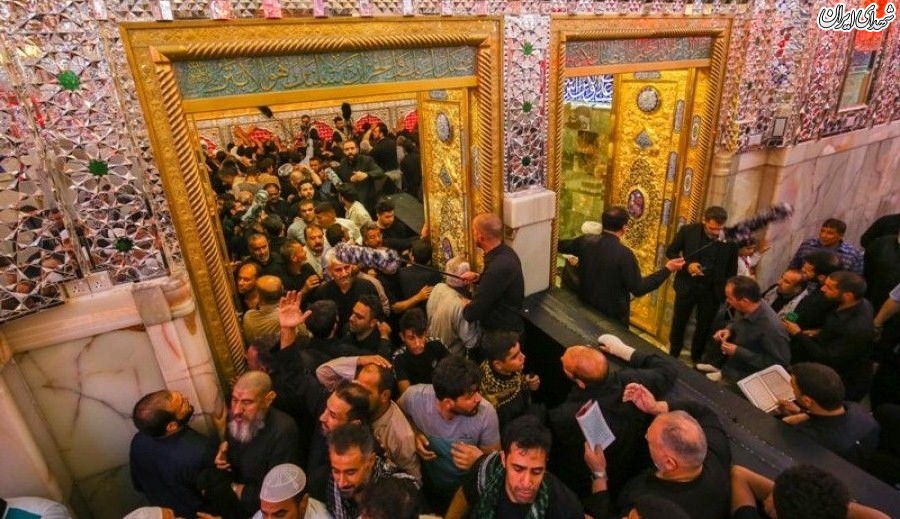 حضور میلیونی زائران اربعین در حرم حضرت امیرالمؤمنین(ع)