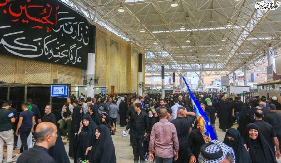 حضور میلیونی زائران اربعین در حرم حضرت امیرالمؤمنین(ع)