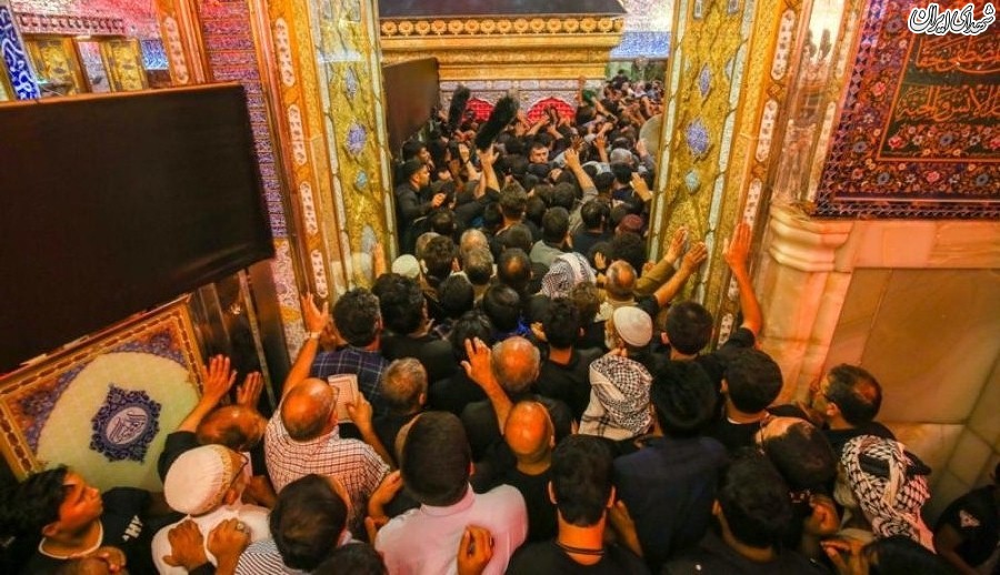 حضور میلیونی زائران اربعین در حرم حضرت امیرالمؤمنین(ع)