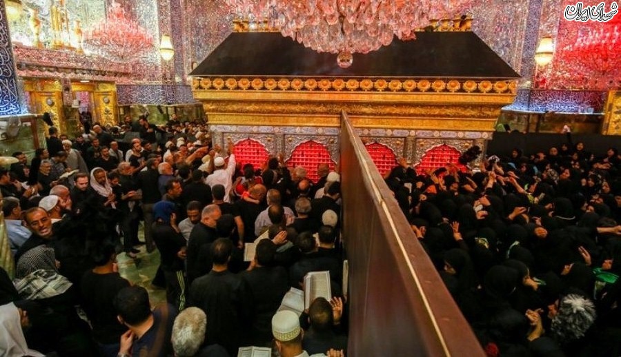 حضور میلیونی زائران اربعین در حرم حضرت امیرالمؤمنین(ع)