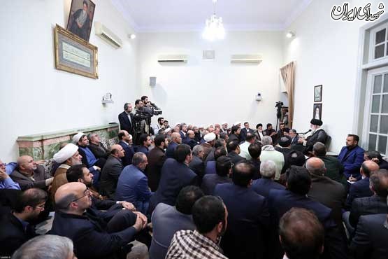 دیدار جمعی از مسئولان و دست اندرکاران حج با رهبر انقلاب