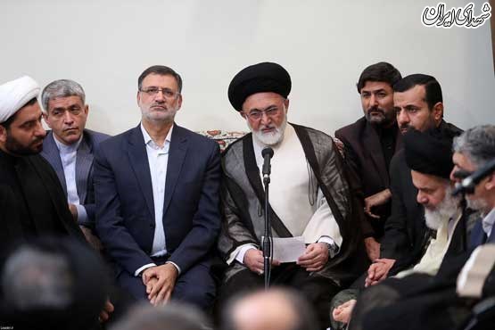 دیدار جمعی از مسئولان و دست اندرکاران حج با رهبر انقلاب