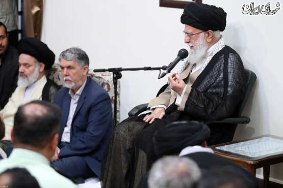 دیدار جمعی از مسئولان و دست اندرکاران حج با رهبر انقلاب