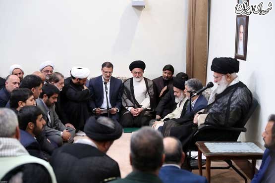 دیدار جمعی از مسئولان و دست اندرکاران حج با رهبر انقلاب