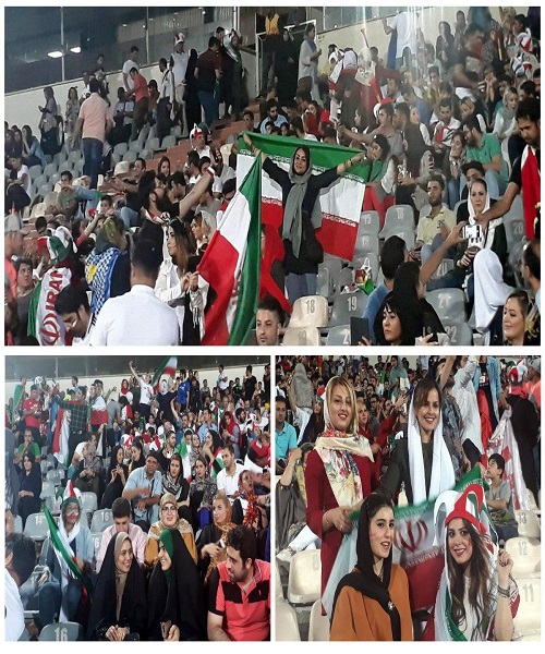 درباره حضور بانوان به ورزشگاه ها به مراجع گزارش غلط داده اند؟!/ هیچ مسئله غیر اخلاقی در ورزشگاه ها صورت نمی گیرد!؟ درباره حضور بانوان به ورزشگاه ها به مراجع گزارش غلط داده اند؟!/ هیچ مسئله غیر اخلاقی در ورزشگاه ها صورت نمی گیرد!؟