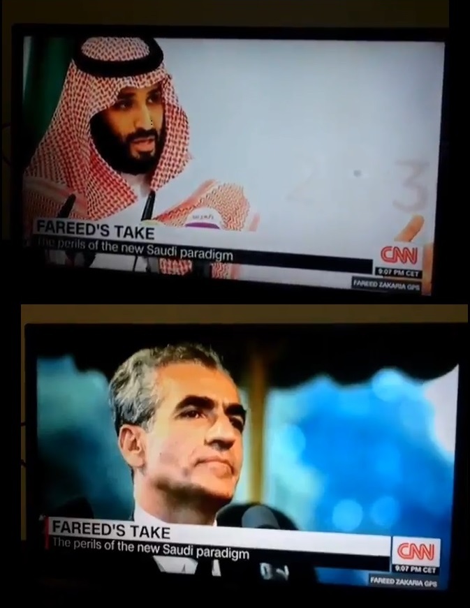 تحلیل CNN از شباهت بن سلمان به شاه معدوم ایران تحلیل CNN از شباهت بن سلمان به شاه معدوم ایران