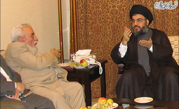 گفت و گوی مرحوم عسگر اولادی با سید حسن + عکس