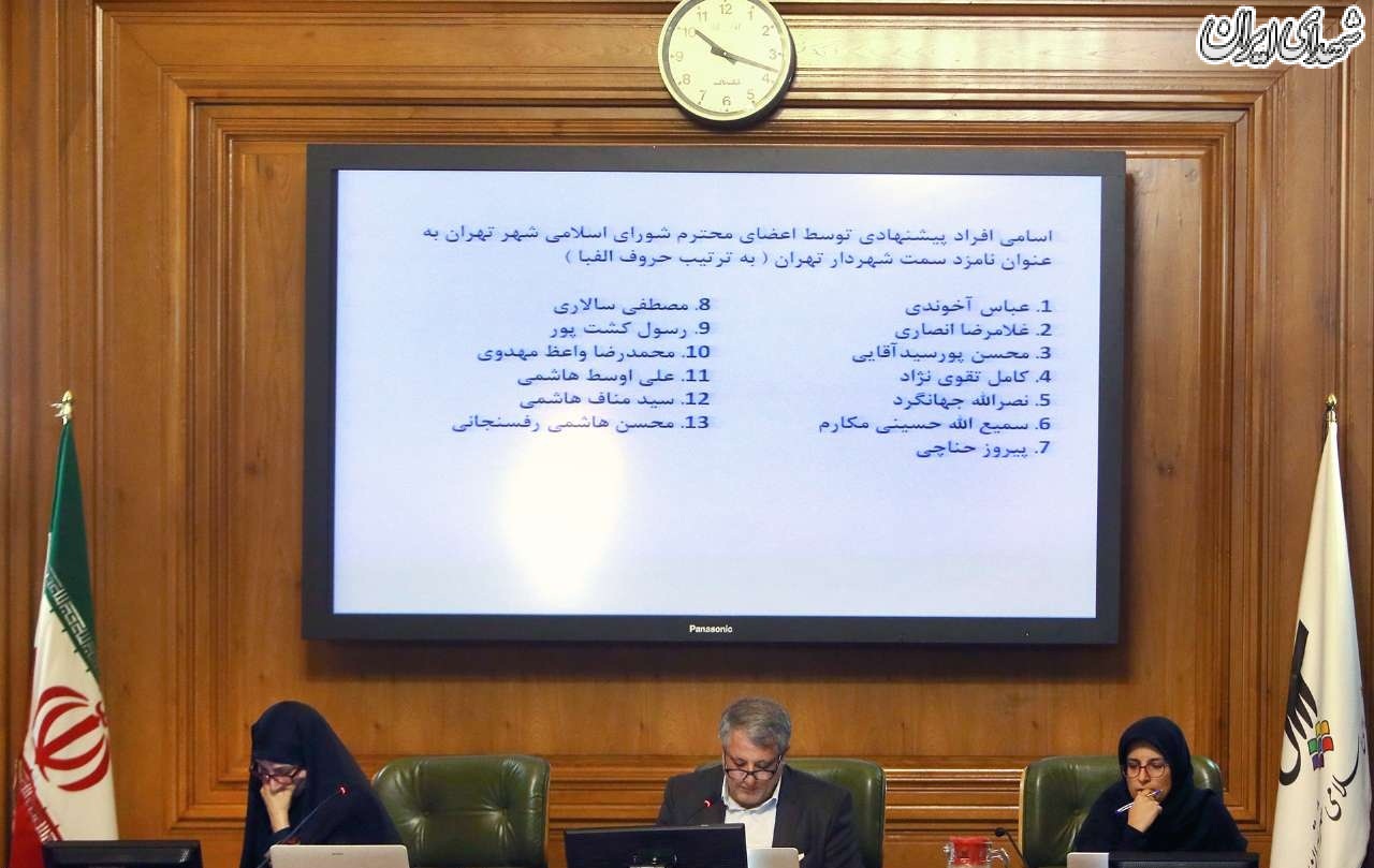 جلسه شورای شهر تهران