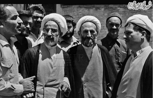آیت الله جنتی، شهید رجایی، مرحوم هاشمی + عکس