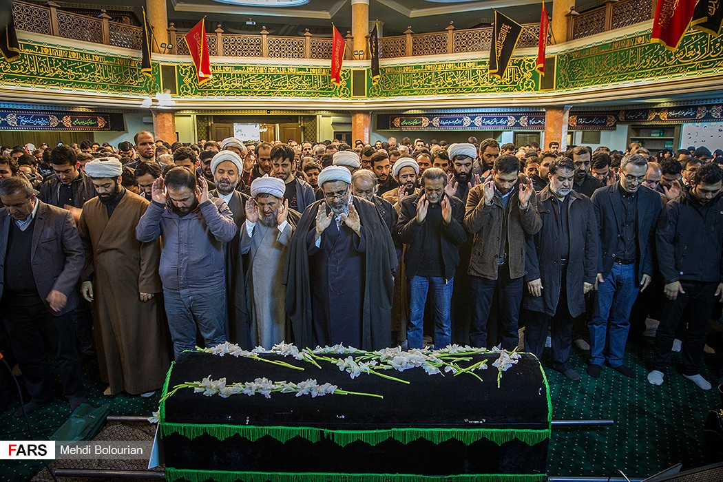 تشییع پیکر بسیجی جهادگر امیرمحمد اژدری + تصاویر