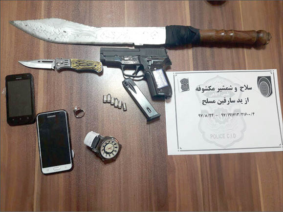 دستگیری عاملان زورگیری مسلحانه ازگردشگران خارجی دستگیری عاملان زورگیری مسلحانه ازگردشگران خارجی