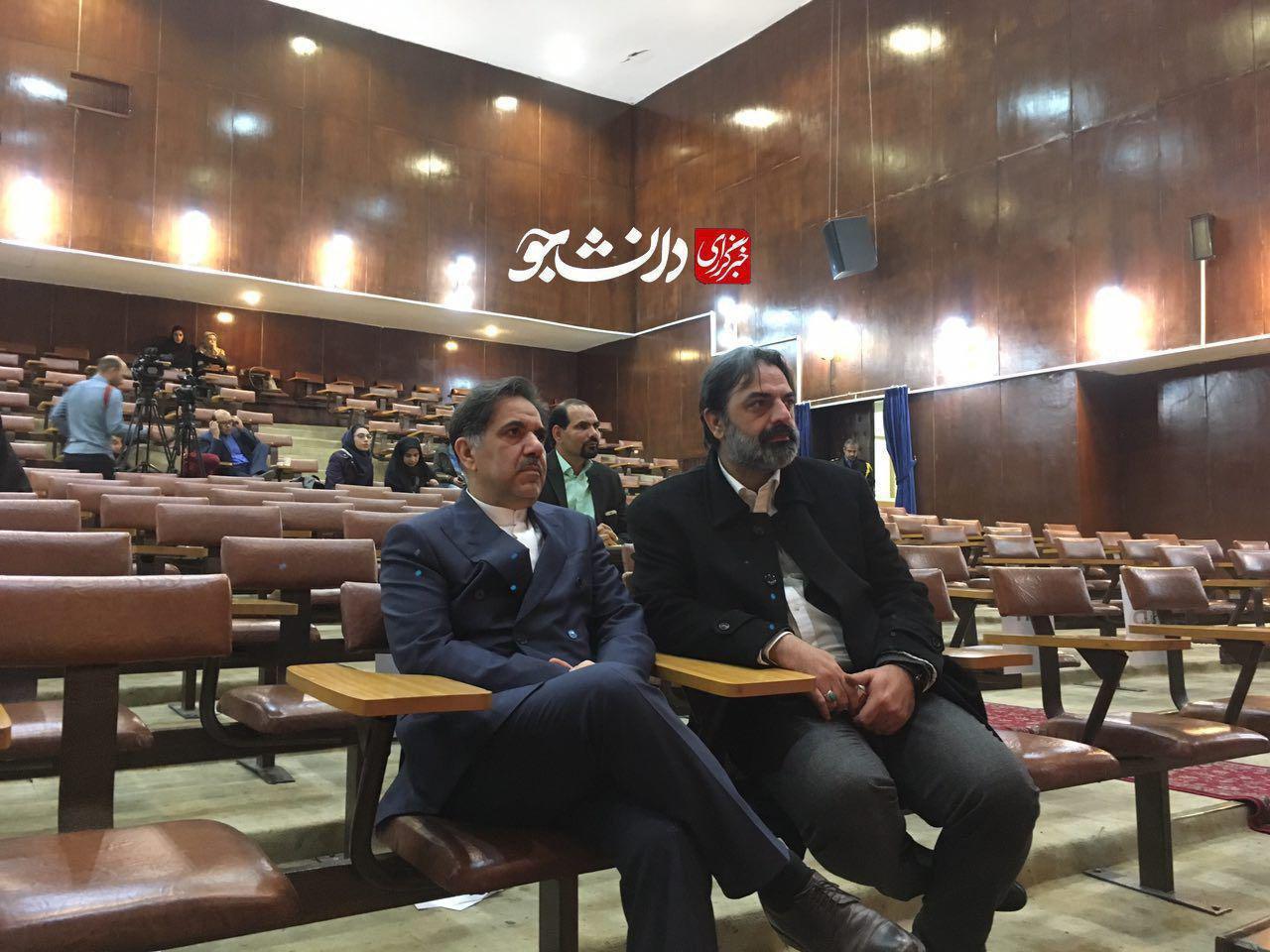 استقبال بسیار پرشور از آخوندی در دانشگاه! + عکس