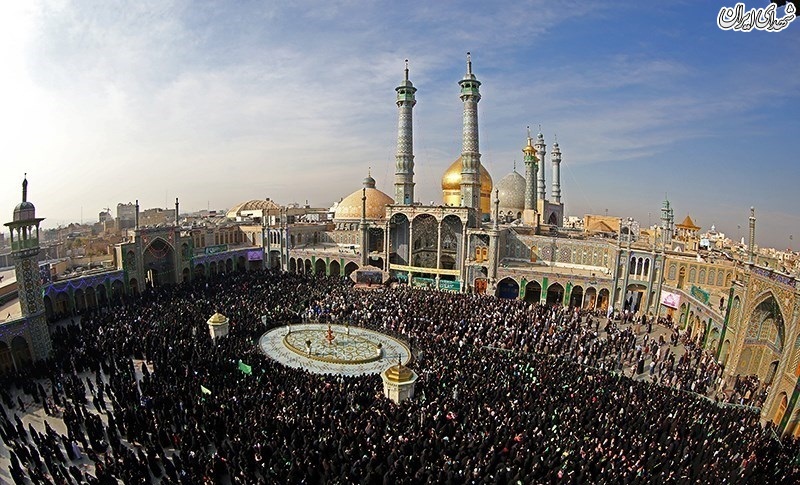 مراسم استقبال از ورود نمادین کاروان حضرت معصومه (س) به قم