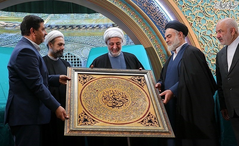 رونمایی از روپوش قبور امامین عسکریین (ع)