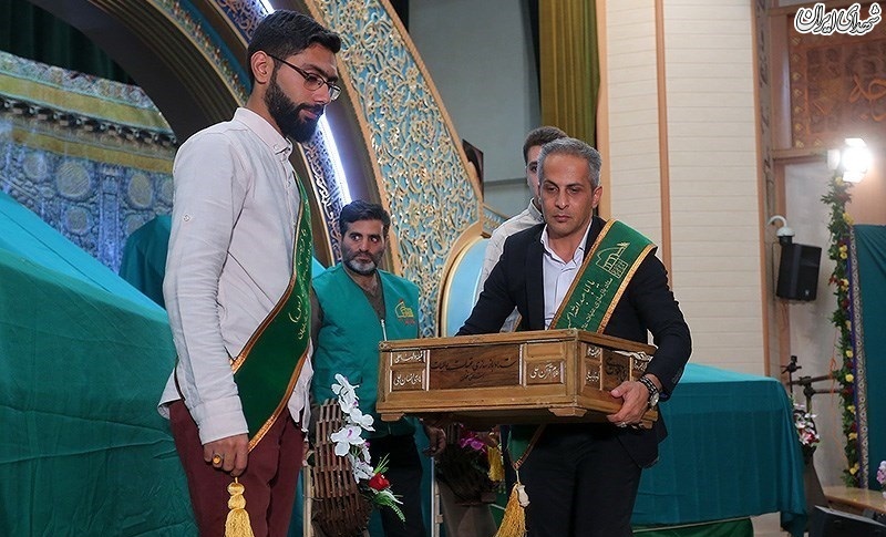 رونمایی از روپوش قبور امامین عسکریین (ع)