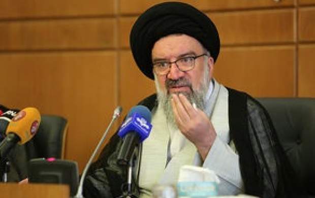 توضیح احمد خاتمی درباره خطبه اخیرش توضیح احمد خاتمی درباره خطبه اخیرش
