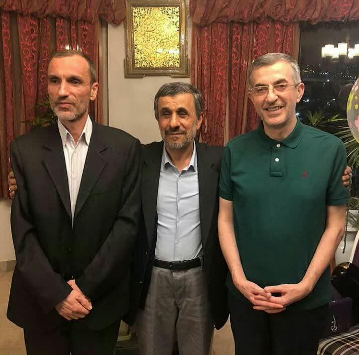 عکس/ مشایی و بقایی به مرخصی نوروزی آمدند
