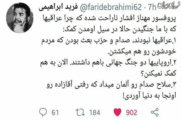 نظریه جدید پروفسور مهناز افشار