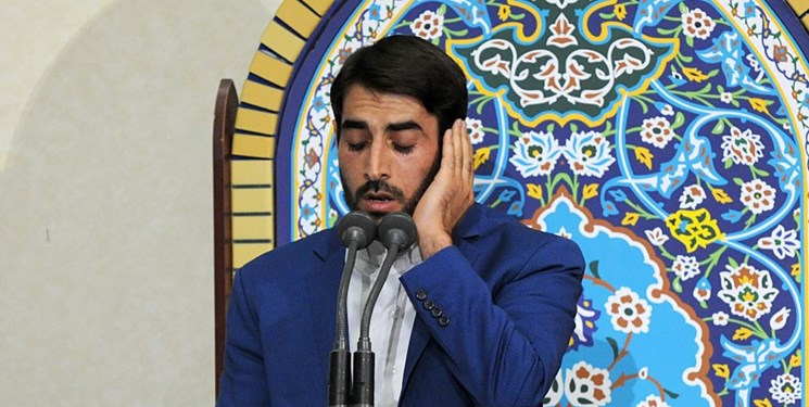 آغاز دیدار با رهبر انقلاب با تلاوت مهدی غلامنژاد+صوت