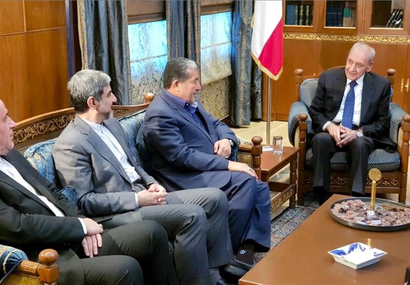 دیدار هیئت پارلمانی ایران با رئیس مجلس لبنان دیدار هیئت پارلمانی ایران با رئیس مجلس لبنان