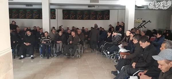 تشییع جانباز شهید حسین براتعلی در آسایشگاه امام خمینی (ره) + عکس تشییع جانباز شهید حسین براتعلی در آسایشگاه امام خمینی (ره) + عکس