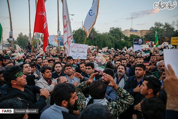 عکس/ سنگ تمام اهوازی‌ها برای حاج قاسم