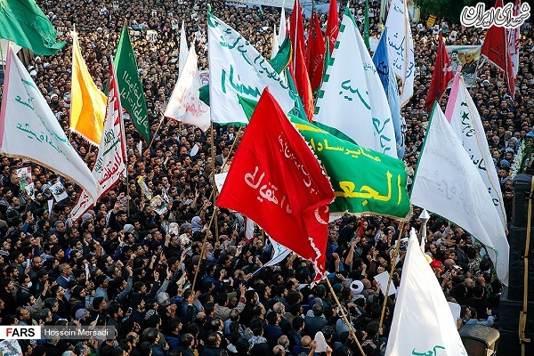 عکس/ سنگ تمام اهوازی‌ها برای حاج قاسم
