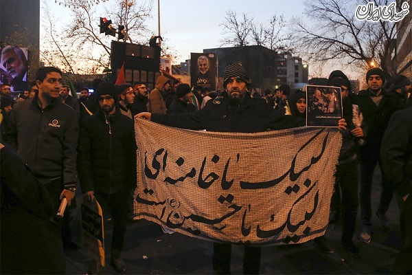 عکس/ تشییع پیکر «حاج قاسم و ابومهدی» در تهران