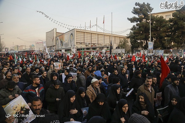عکس/ تشییع پیکر «حاج قاسم و ابومهدی» در تهران