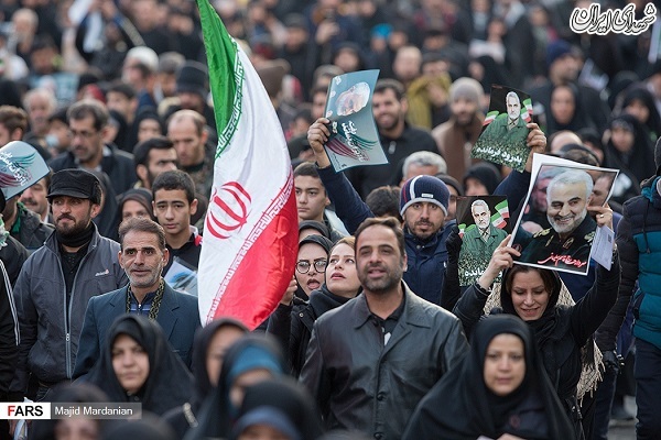 عکس/ تشییع پیکر «حاج قاسم و ابومهدی» در تهران
