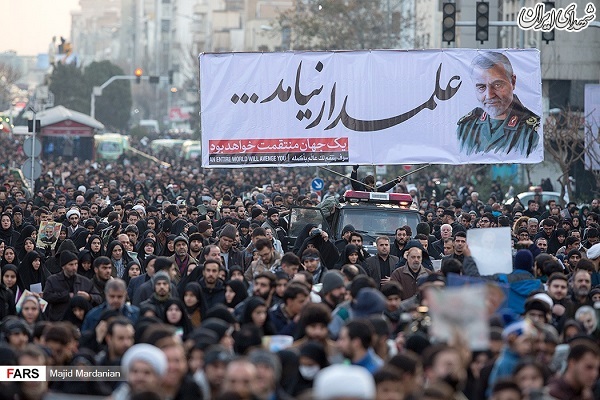 عکس/ تشییع پیکر «حاج قاسم و ابومهدی» در تهران