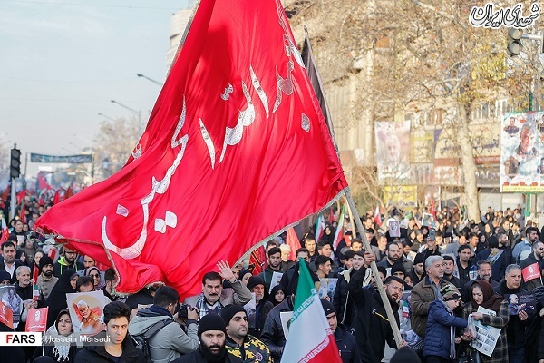 عکس/ تشییع پیکر «حاج قاسم و ابومهدی» در تهران