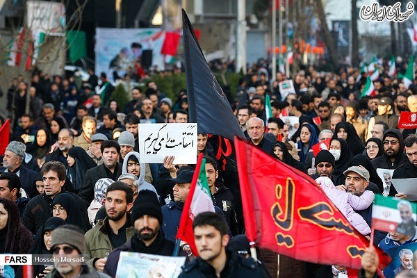 عکس/ تشییع پیکر «حاج قاسم و ابومهدی» در تهران