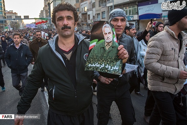 عکس/ تشییع پیکر «حاج قاسم و ابومهدی» در تهران